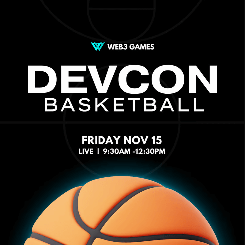 Web3 Games | 🏀Basketball @ Devcon + ETHGlobal