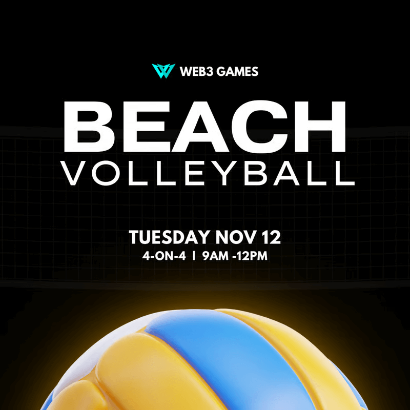 Web3 Games | 🏐Volleyball @ Devcon